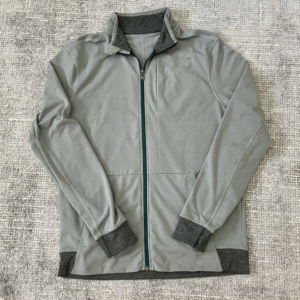 Men’s Lululemon Track Jacket Grey XL